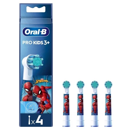 ORAL-B BRAUN KOŃCÓWKI EB10-4 SPIDERMAN 