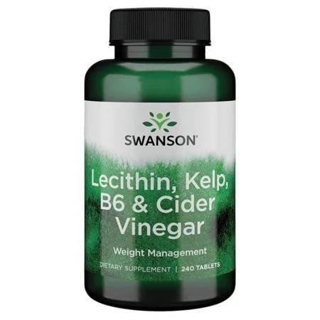 Lecithin, Kelp, B6 & Cider Vinegar (240 tabl.)