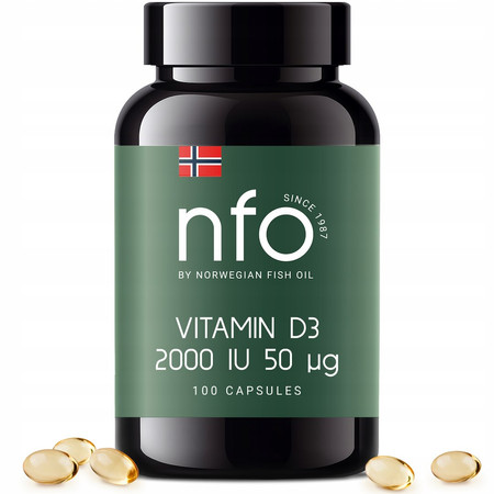 NFO Vitamin D3 2000 IU (100 kaps.)