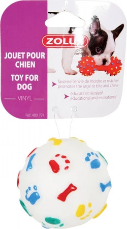 ZOLUX Zabawka winylowa Piłka sprężysta dla psa 7,5cm