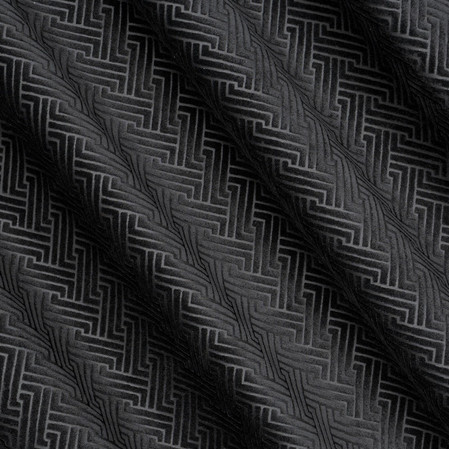 ZASŁONA GOTOWA ISLA 140 X 250 CM CZARNY