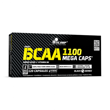 Olimp BCAA Mega Caps Aminokwasy 120 kaps.