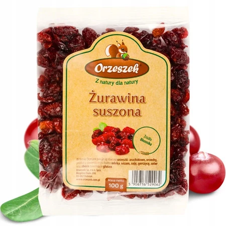 Orzeszek Żurawina Suszona 100g