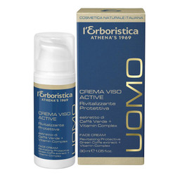 L'Erboristica  - Krem do twarzy rewitalizująco - ochronny zielona kawa i kompleks witamin 30ml
