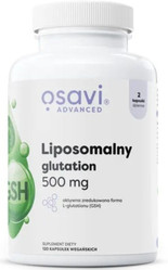 Osavi Liposomalny Glutation, 500 mg - 120 vegan caps