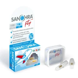 SANOHRA FLY Zatyczki stopery do Uszu do Samolotu dla Dzieci 1 para