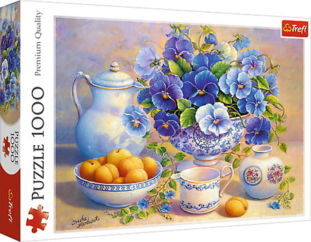 Puzzle 1000 Niebieski bukiet 10466 -