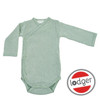 Lodger Body kopertowe niemowlęce długi rękaw bawełniane jasna zieleń Ciumbelle Peppermint r. 68