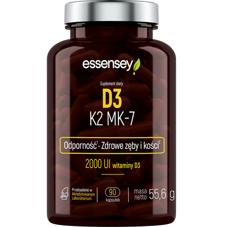 Essensey Witamina D3 K2 MK-7 - 90 kaps.