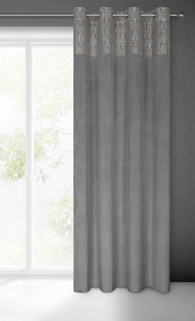 ZASŁONA GOTOWA LIZA 140 X 250 CM STALOWY