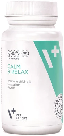 VET EXPERT Calm / Relax Objawy stresu 30kap.