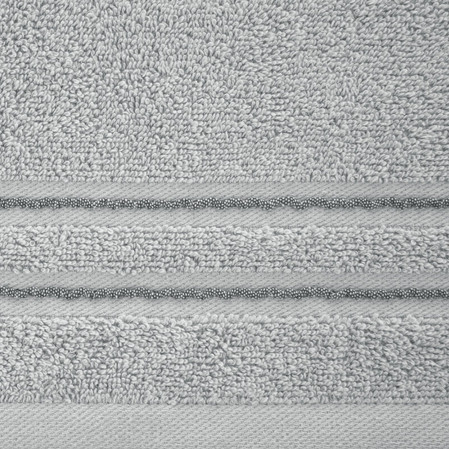 Ręcznik Emina (04), 30 x 50 cm, Srebrny