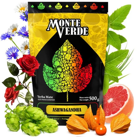 Yerba Mate Monte Verde ASHWAGANDHA 500 g