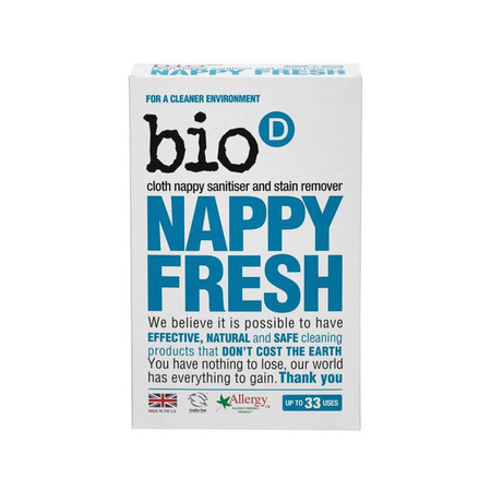 Bio-D Nappy Fresh Dodatek do proszku do prania pieluch 500 g