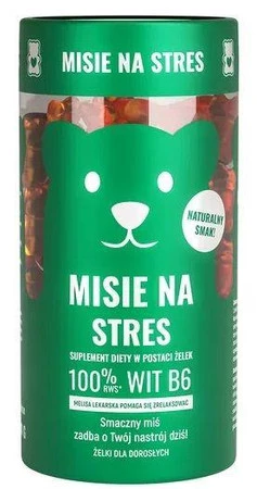 Noble Health Misie na stres  w postaci żelek 300g