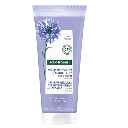 Make-up Remover Cleansing Cream organiczny krem oczyszczający z chabrem 200ml