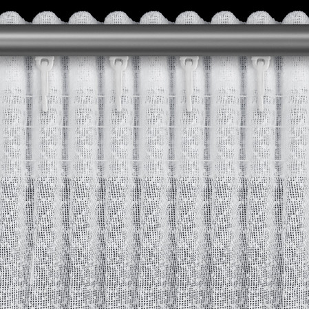FIRANA GOTOWA RAIN NA TAŚMIE 140 X 270 CM BIAŁY