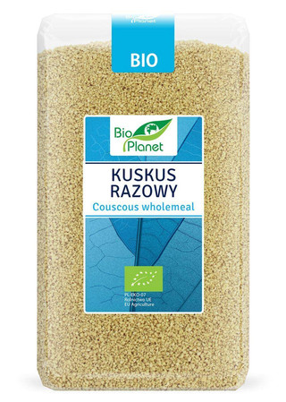 Zestaw 2x Bio Planet − Kuskus razowy BIO − 1 kg