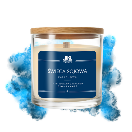 Świeca sojowa zap. insp. DIOR SAUVAGE 215g