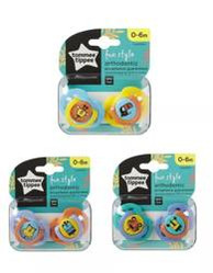 TT 43335795 Smoczek uspokajający FUN STYLE 0-6m 2 szt.