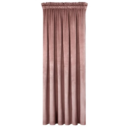 ZASŁONA GOTOWA MELANIE NA TAŚMIE 140 X 270 CM CIEMNORÓŻOWY