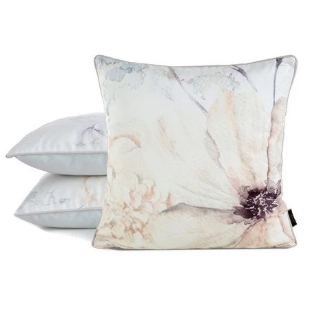 POSZEWKA VELVET 128 45 X 45 CM BEŻOWY