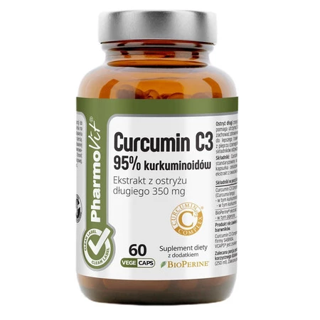 KURKUMINA 60 KAPSUŁEK 27,3 g - PHARMOVIT (CLEAN LABEL)