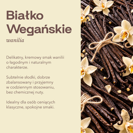 Intenson Wegańskie białko smak wanilia 900g