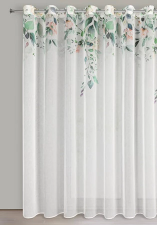 ZASŁONA GOTOWA NIKI 350 X 250 CM BIAŁY