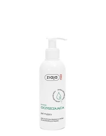 Ziaja Med, Żel myjący, kuracja oczyszczająca − 200 ml