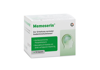INTERCELL PHARMA Memoserin ompleks witamin z grupy B 90 kaps.