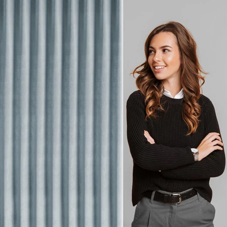 Zasłona ZAS/MELANIE/SRE 125X270 FLEX