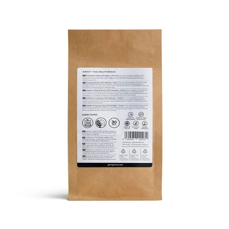 Georganics, Naturalne tabletki do płukania jamy ustnej, do codziennej pielęgnacji, z aktywnym węglem, 720 tabletek