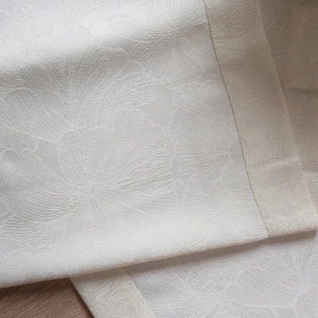 OBRUS LENA 40 X 140 CM KREMOWY