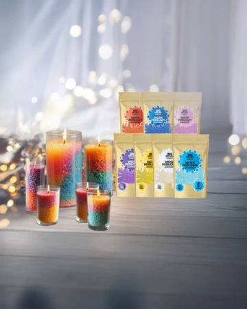 Big Nature Woskowa przygoda WANILIA - zestaw do robienia świec DIY 515g