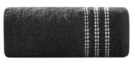 Ręcznik czarny SEBA 70X140