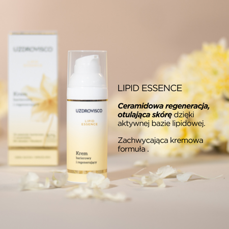 Uzdrovisco Lipid  Essence Krem barierowy i regenerujący, 50 ml