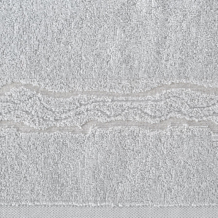 Ręcznik Karin (04), 30 x 50 cm, Srebrny