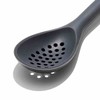 OXO-Łyżka cedzakowa silikonowa czarna, Good Grips