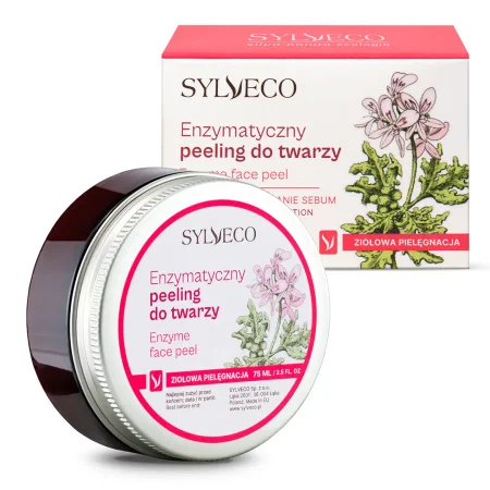 Sylveco - Enzymatyczny peeling do twarzy - 75 ml