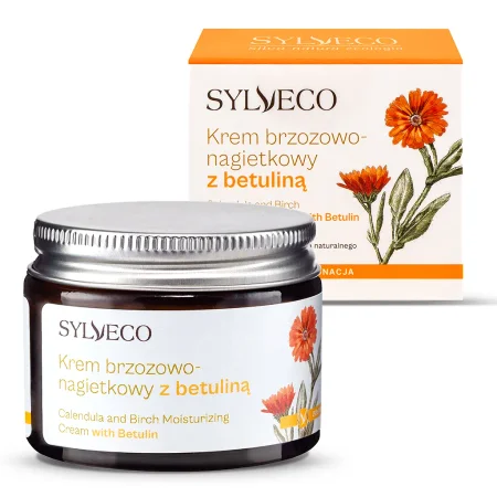 Sylveco - Krem regenerujący do twarzy brzozowo-nagietkowy z betuliną -  50ml