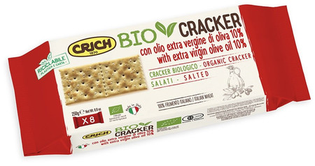 Crich Krakersy z oliwą z oliwek BIO 250 g