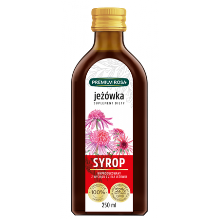 Premium Rosa − SYROP Z JEŻÓWKI − 250 ml