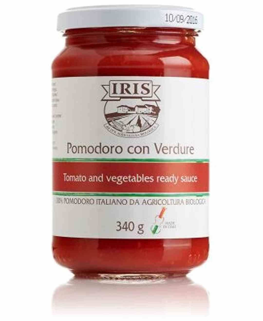 Sos pomidorowy z warzywami BIO 340 g - Nabea.pl