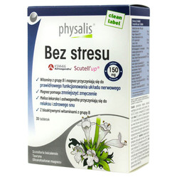 Physalis NO STRESS na wsparcie w sytuacjach stresu 30 tabl.
