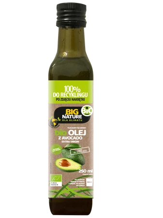Big Nature Olej z avocado BIO 250 ml