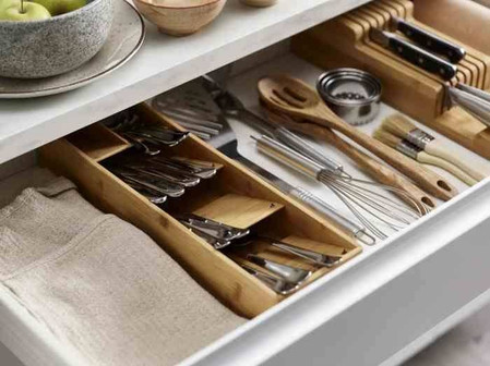 JJ - Organizer na sztućce DrawerStore™ Bamboo