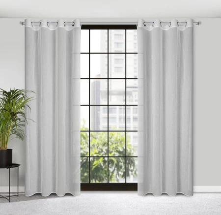 ZASŁONA GOTOWA KEJTI 140 X 250 CM BIAŁY