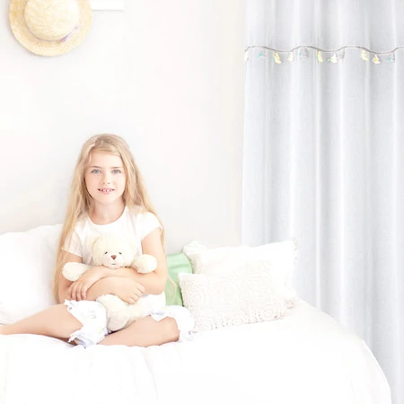 FIRANA GOTOWA KIDS 1 140 X 250 CM BIAŁY