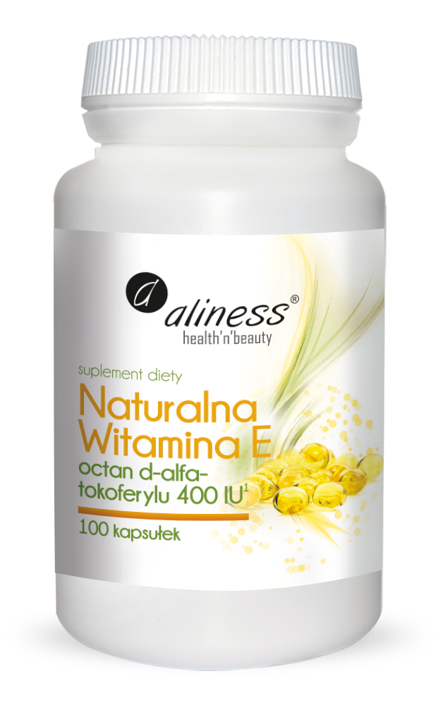 ALINESS NATURALNA WITAMINA E 400IU 100KAPS